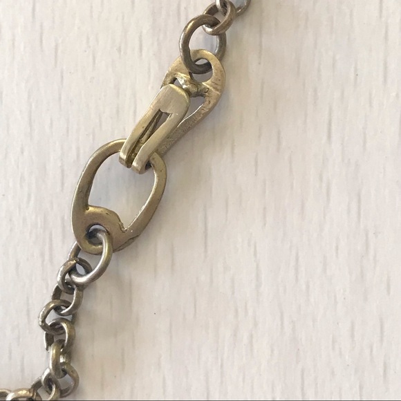 APT Brass Long Necklace with Charm - Picture 4 of 4